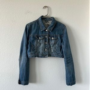 Dollhouse Cropped Jean Jacket